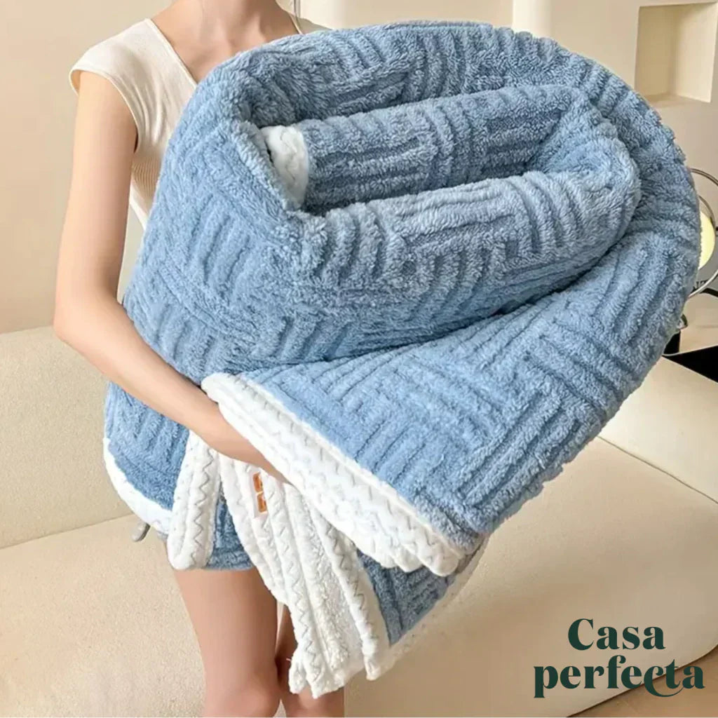 Couverture d’Hiver Design Confort | Douce & Chaude